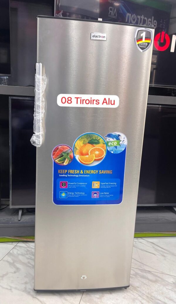 Réfrigérateur Astech 8 tiroirs ALU - Madina Electroménager