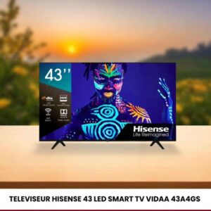 SMART TV HISENSE 43 POUCES-ELECTROMENAGER-MADINA