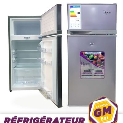 Réfrigérateur bar Roch Deux portes RFR 125DT_ELECTROMENAGER _MADINA _ELECTROMENAGER _RÉFRIGÉRATEUR _125 LITRES