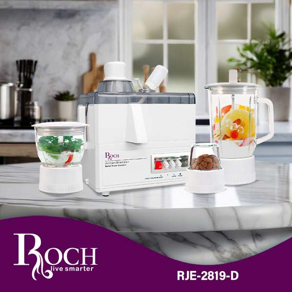 ROCH Electric Juice Extracteur (RJE-2819-D)-ELECTROMENAGER-MADINA-MADINA-MADINA-ELECTROMENAGER