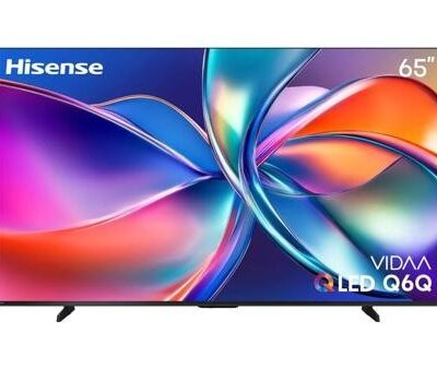 HISENSE- LED- 65Q6Q, QLED, QUANTUM DOT 4K -SMART VIDAA- Téléviseur- ELECTROMENAGER-MADINA-Madina-Electromenager
