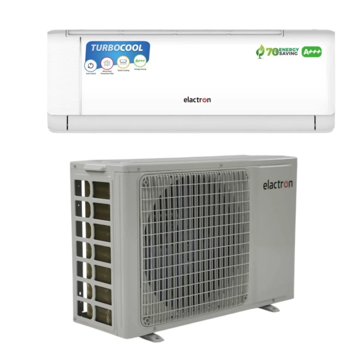 CLIMATISEUR SPLIT MURAL -ELACTRON- 18000BTU 2CV INVERTER ETN-18RIDIAC- prix au Sénégal-Madina- Electroménager-ELECTROMENAGER-MADINA
